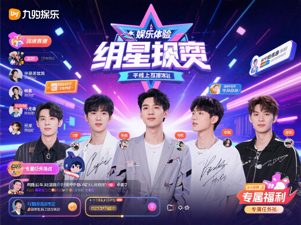 九游娱乐全明星活动火爆开启，体验明星互动与极致娱乐的双重享受！ (九游娱乐全明星活动盛大开启，明星互动与极致娱乐等你体验！）